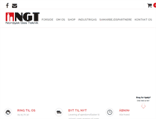 Tablet Screenshot of ngt.dk